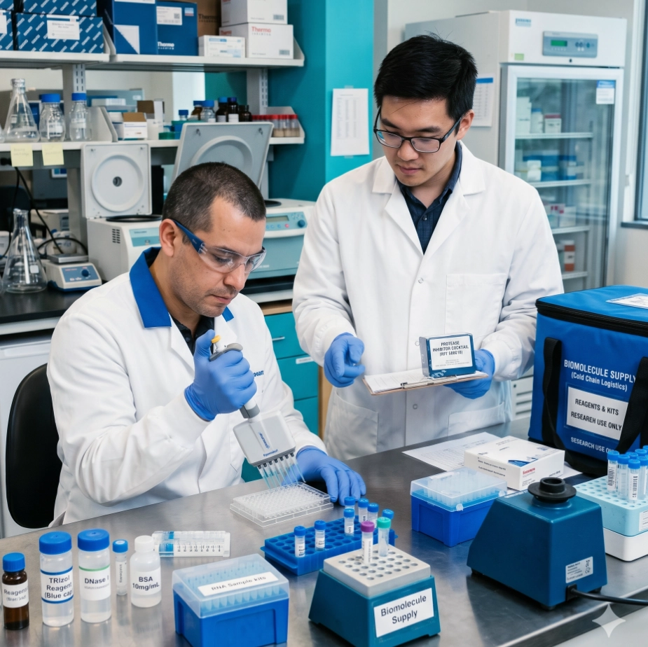 Acceso a insumos especializados y biomoléculas para I+D